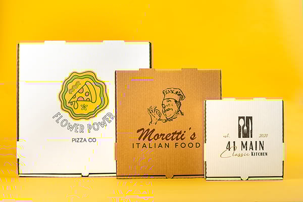 custom printed pizza boxes