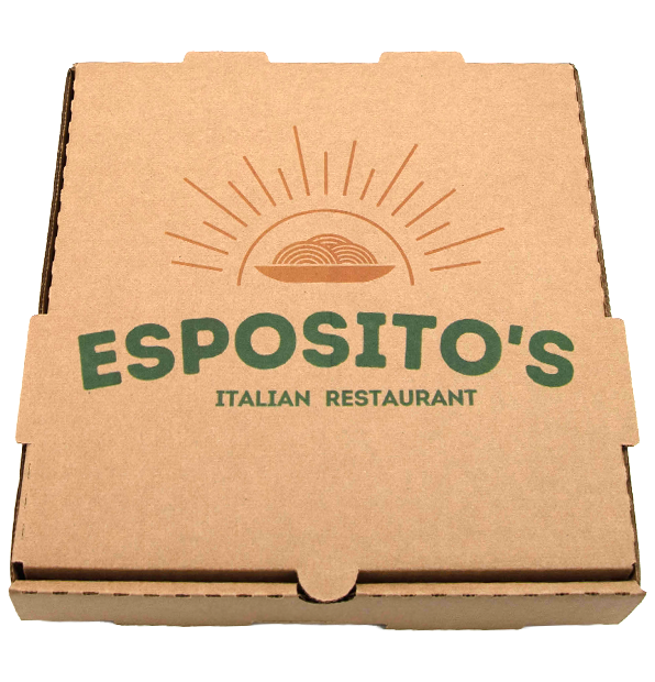 Custom printed pizza boxes