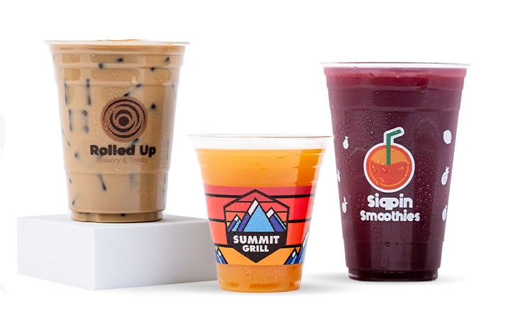 dc-custom-collection-header RPET custom cup display