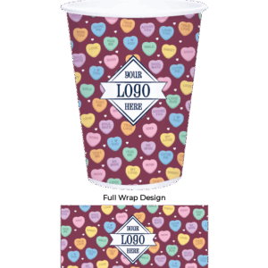 Sweet Talk 12oz Hot Cup seasonal design