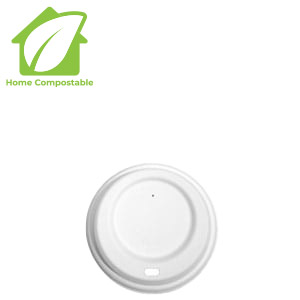 compostable Molded fiber lid
