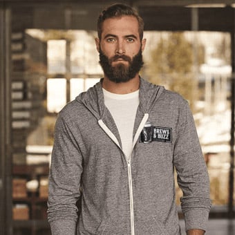Eco-Jersey Full Zip Hoodie