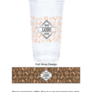 Holiday 32 oz Plastic Cups