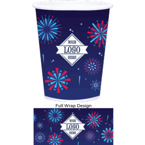 Holiday 8 oz Paper Cups