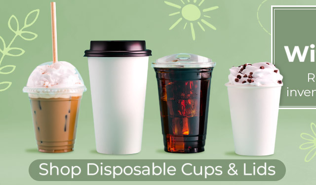 Shop Disposable Cups & Lids