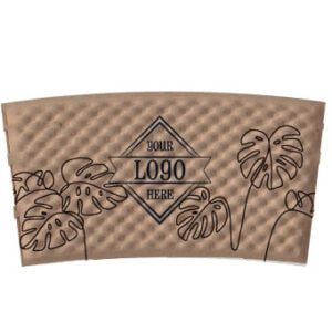 Holiday Kraft Coffee Sleeves