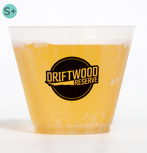 Custom 9oz Frosted Stadium Cup