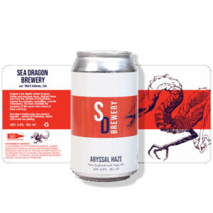 Custom 12oz Can Roll Labels