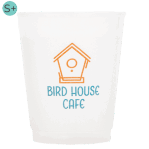Custom 5oz Frosted Stadium Cups