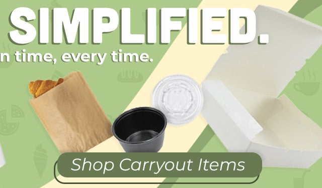 Shop Carryout Supplies