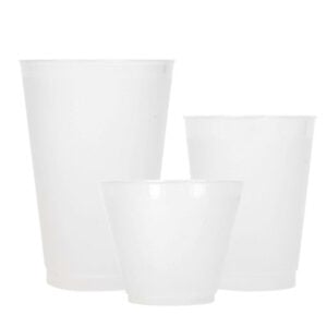 Reusable Frosted Stadium Cups