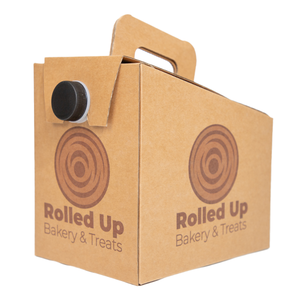 18" Kraft TOP Rock On Pizza Box