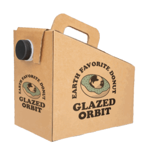 Custom 96oz Kraft Beverage Containers