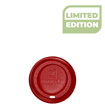 Reliance 10-24oz red hot cup sipper lid