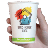 SecondNature™ 12oz custom home compostable hot cups