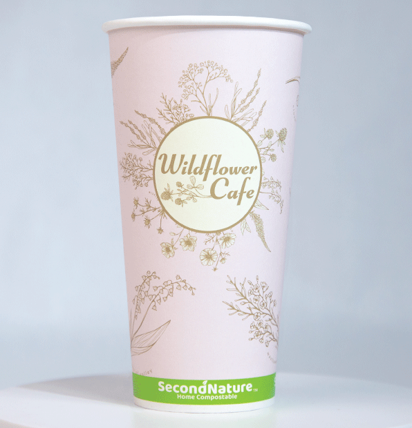 P-CHC20-PI-2-2 SecondNature 20oz custom compostable hot cup