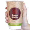 SecondNature™ 16oz custom home compostable kraft double wall hot cups