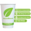 P-CWIC16-PI-4 SecondNature™ 16oz custom home compostable double wall hot cups