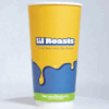 P-CWIC20-PI-2-2 Second Nature custom 20oz compostable double wall hot cup