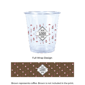 Holiday 8 oz Plastic Cups
