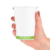 SecondNature™ 12oz compostable hot cup