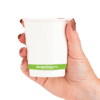 8oz home compostable double wall hot cup