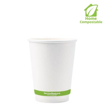 12oz Home Compostable double wall hot cup