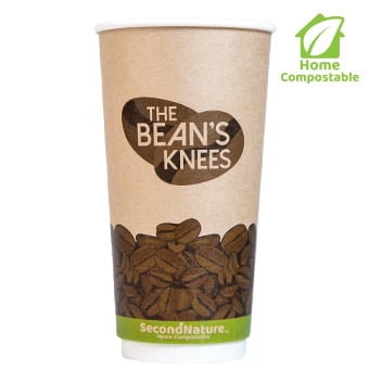 CKIC20-DC-1 Custom Insulated White Hot Cups 20oz