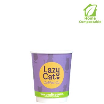 CWIC08-DC-1 Custom Insulated White Hot Cups 8oz