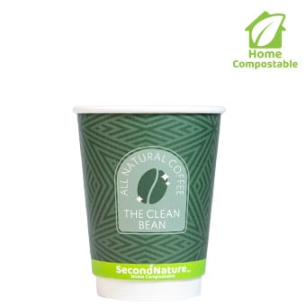 CWIC12-DC-1 Custom Insulated White Hot Cups 12oz