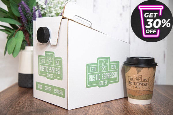 Customizable Stock Designs for Cups and Sleeves