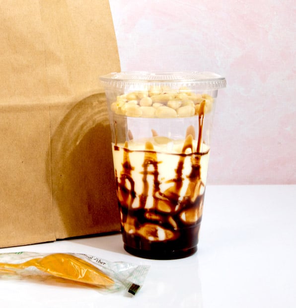 12 - 24 oz PET plastic Parfait Insert