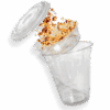 12 - 24 oz PET plastic Parfait Insert