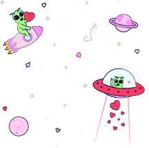 Cosmic Love Seasonal Design For Cold Cups