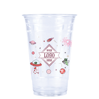 24oz Seasonal Eco Clear Cup Cosmic Love
