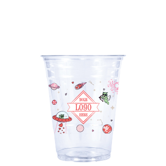 16oz Seasonal Recycled Cold Cup Cosmic Love Design