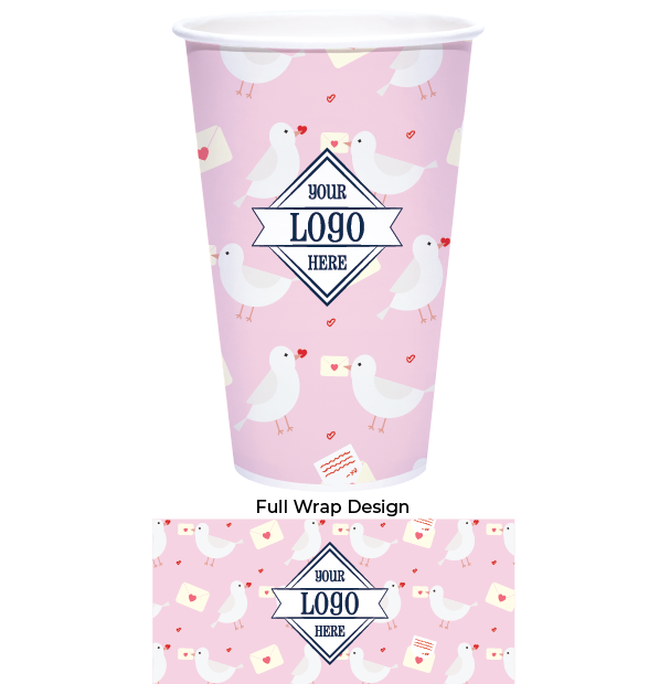 Love Birds 16oz Seasonal Hot Cup