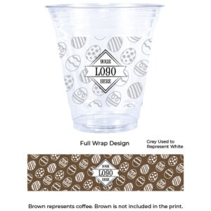 Holiday 12 oz Plastic Cups