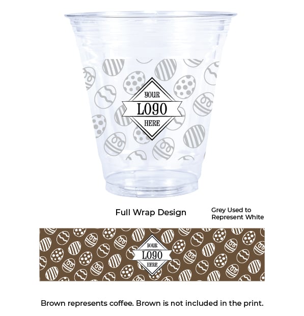 Holiday 12 oz Plastic Cups