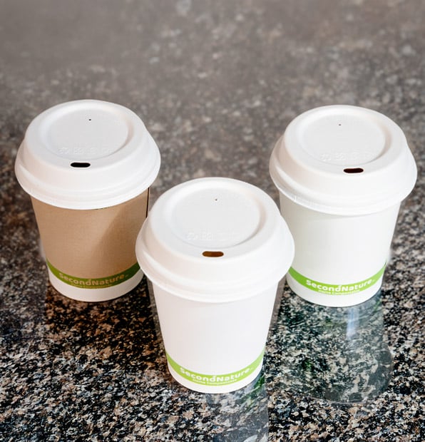 Compostable Molded Fiber 8oz lid