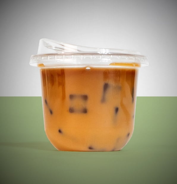 12oz round Bottom PET plastic cold cup