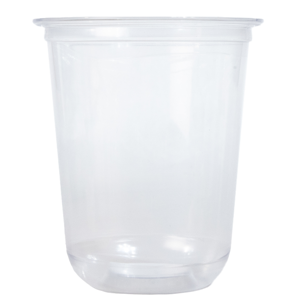 16oz round Bottom PET plastic cold cup