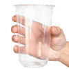 ucc20-pi-2 20oz round Bottom PET plastic cold cup