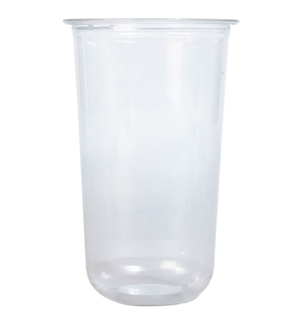 24oz round Bottom PET plastic cold cup
