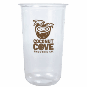Custom 24 oz Round Bottom Plastic Cup
