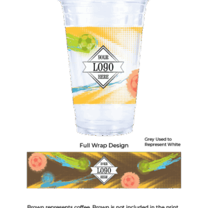 Holiday 20 oz Plastic Cups
