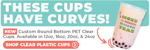 Shop New Custom Round Bottom clear cups. 