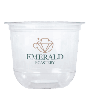 Custom 12oz Round Bottom Plastic Cups