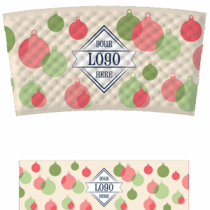Holiday Coffee Cup Sleeves