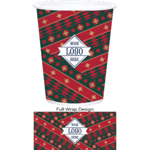 Holiday 8 oz Paper Cups